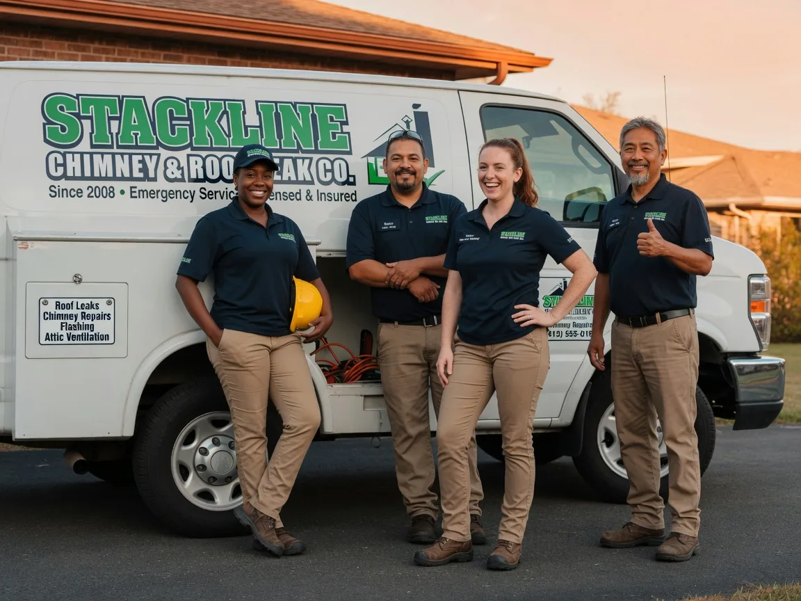 Chimney flashing repair company in Nebraska